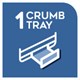 Crumb tray Crumb tray