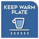 Keep warm plate Keep warm plate